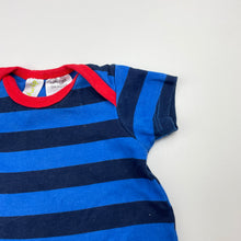 Load image into Gallery viewer, Boys Dymples, striped cotton romper, GUC, size 0000,  