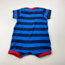 Load image into Gallery viewer, Boys Dymples, striped cotton romper, GUC, size 0000,  