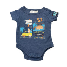 Load image into Gallery viewer, Boys Tiny Little Wonders, bodysuit / romper, surf, GUC, size 0000,  