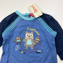 Load image into Gallery viewer, Boys Sprout, embroidered soft cotton long sleeve top, NEW, size 00,  