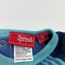Load image into Gallery viewer, Boys Sprout, embroidered soft cotton long sleeve top, NEW, size 00,  