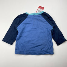 Load image into Gallery viewer, Boys Sprout, embroidered soft cotton long sleeve top, NEW, size 00,  