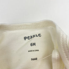 Load image into Gallery viewer, Girls Pekkle, cotton bodysuit / romper, rabbit, NEW, size 0,  