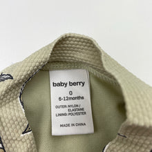 Load image into Gallery viewer, Unisex Baby Berry, long sleeve rashie suit, fish, EUC, size 0,  