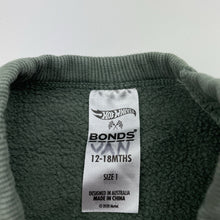 Load image into Gallery viewer, Boys BONDS, x HOT WHEELS cotton sweater / jumper (wash fade), FUC, size 1,  