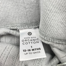 Load image into Gallery viewer, Girls Target, knit pointelle cotton footed leggings / bottoms, EUC, size 1,  