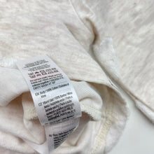 Load image into Gallery viewer, Unisex FRED &amp; FLO, flocked cotton long sleeve top, EUC, size 00,  