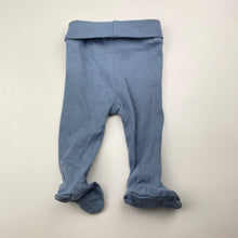 Load image into Gallery viewer, Unisex H&amp;M, cotton footed leggings / botttoms, EUC, size 0000,  