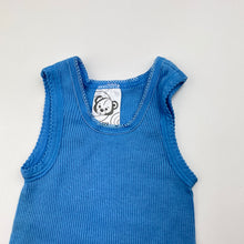Load image into Gallery viewer, Unisex Target, ribbed cotton singlet top, EUC, size 000,  