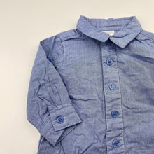 Load image into Gallery viewer, Boys Target, lightweight cotton long sleeve shirt, EUC, size 00,  