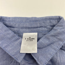 Load image into Gallery viewer, Boys Target, lightweight cotton long sleeve shirt, EUC, size 00,  