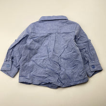 Load image into Gallery viewer, Boys Target, lightweight cotton long sleeve shirt, EUC, size 00,  