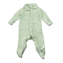 Load image into Gallery viewer, Unisex Target, green terry coverall / romper, EUC, size 000,  