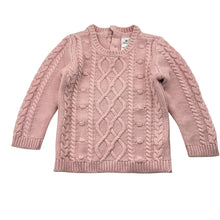 Load image into Gallery viewer, Girls Target, pink knitted sweater / jumper, GUC, size 2,  
