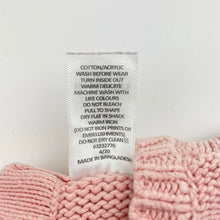 Load image into Gallery viewer, Girls Target, pink knitted sweater / jumper, GUC, size 2,  