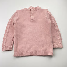 Load image into Gallery viewer, Girls Target, pink knitted sweater / jumper, GUC, size 2,  