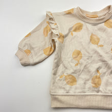 Load image into Gallery viewer, Girls Seed, lightweight knit top, lemons, EUC, size 00,  