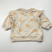 Load image into Gallery viewer, Girls Seed, lightweight knit top, lemons, EUC, size 00,  