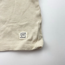 Load image into Gallery viewer, Unisex MATALAN, ribbed cotton short sleeve top, EUC, size 00,  