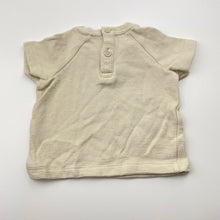 Load image into Gallery viewer, Unisex MATALAN, ribbed cotton short sleeve top, EUC, size 00,  