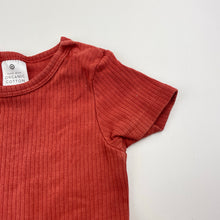 Load image into Gallery viewer, Unisex Target, organic cotton blend bodysuit / romper, GUC, size 00,  