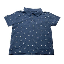 Load image into Gallery viewer, Boys Anko, lightweight polo shirt top, anchors, FUC, size 2,  