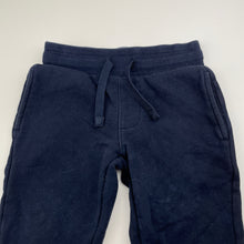 Load image into Gallery viewer, Unisex Target, navy fleece-lined track pants, elasticated, FUC, size 1,  