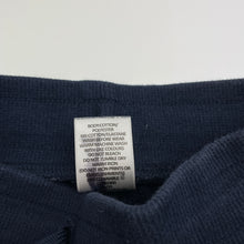 Load image into Gallery viewer, Unisex Target, navy fleece-lined track pants, elasticated, FUC, size 1,  