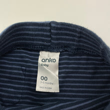 Load image into Gallery viewer, Unisex Anko, striped leggings / bottoms (wash fade), FUC, size 00,  