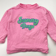 Load image into Gallery viewer, Girls M&amp;S, stretchy long sleeve top, GUC, size 1,  