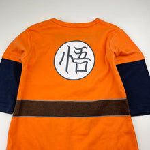 Load image into Gallery viewer, Boys lightweight, orange &amp; black romper (wash fade), FUC, size 00,  