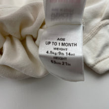 Load image into Gallery viewer, Unisex M&amp;S, Disney Winnie the Pooh cotton romper, GUC, size 0000,  