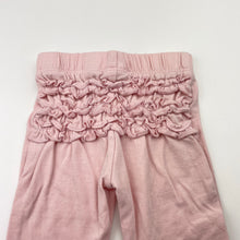 Load image into Gallery viewer, Girls Dymples, pink ruffle leggings / bottoms, EUC, size 00,  
