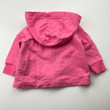 Load image into Gallery viewer, Girls Carter's, cotton lightweight zip hoodie sweater, GUC, size 000,  