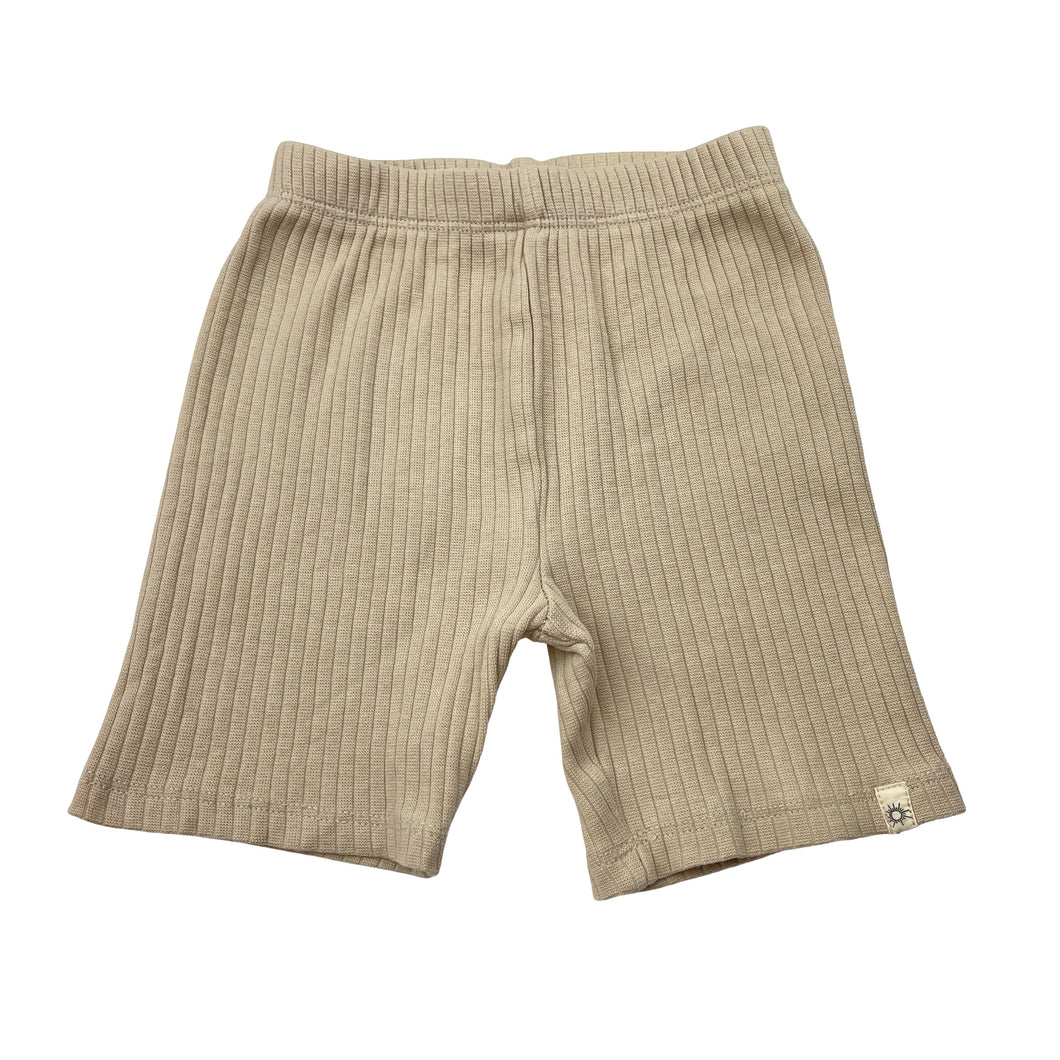 Girls Dymples, ribbed bike shorts, elasticated, EUC, size 2,  