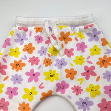 Load image into Gallery viewer, Girls Dymples, fleece-lined track pants, elasticated, EUC, size 00,  
