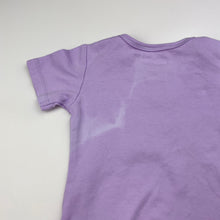 Load image into Gallery viewer, Girls KIRKLAND, cotton bodysuit /romper (discolouration back left), FUC, size 0,  