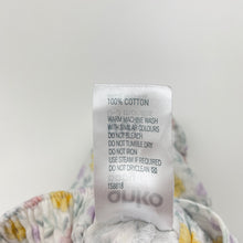 Load image into Gallery viewer, Girls Anko, floral crinkle cotton summer romper, EUC, size 000,  