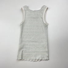 Load image into Gallery viewer, Unisex Anko, striped cotton singlet top, GUC, size 00,  