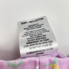Load image into Gallery viewer, Girls Sprout, floral cottom leggings, inside leg: 27cm, FUC, size 1,  