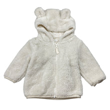 Load image into Gallery viewer, Unisex Next, soft fleece zip hoodie sweater, EUC, size 00,  