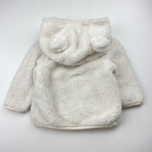 Load image into Gallery viewer, Unisex Next, soft fleece zip hoodie sweater, EUC, size 00,  