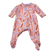 Load image into Gallery viewer, Girls Dymples, cotton zip coverall / romper, EUC, size 000,  