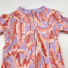 Load image into Gallery viewer, Girls Dymples, cotton zip coverall / romper, EUC, size 000,  