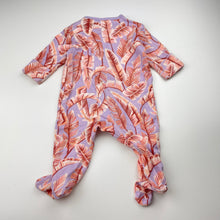 Load image into Gallery viewer, Girls Dymples, cotton zip coverall / romper, EUC, size 000,  