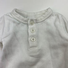 Load image into Gallery viewer, Unisex Baby Berry, waffle cotton bodysuit / romper, GUC, size 000,  