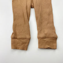 Load image into Gallery viewer, Unisex ribbed, leggings / bottoms, elasticated, EUC, size 00,  