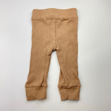 Load image into Gallery viewer, Unisex ribbed, leggings / bottoms, elasticated, EUC, size 00,  