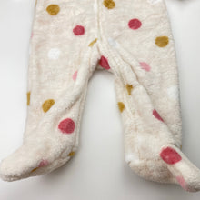 Load image into Gallery viewer, Girls Anko, soft fleece zip coverall / romper, EUC, size 00,  