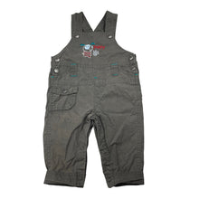Load image into Gallery viewer, Boys Sprout, lightweight cotton overalls, dog, GUC, size 00,  